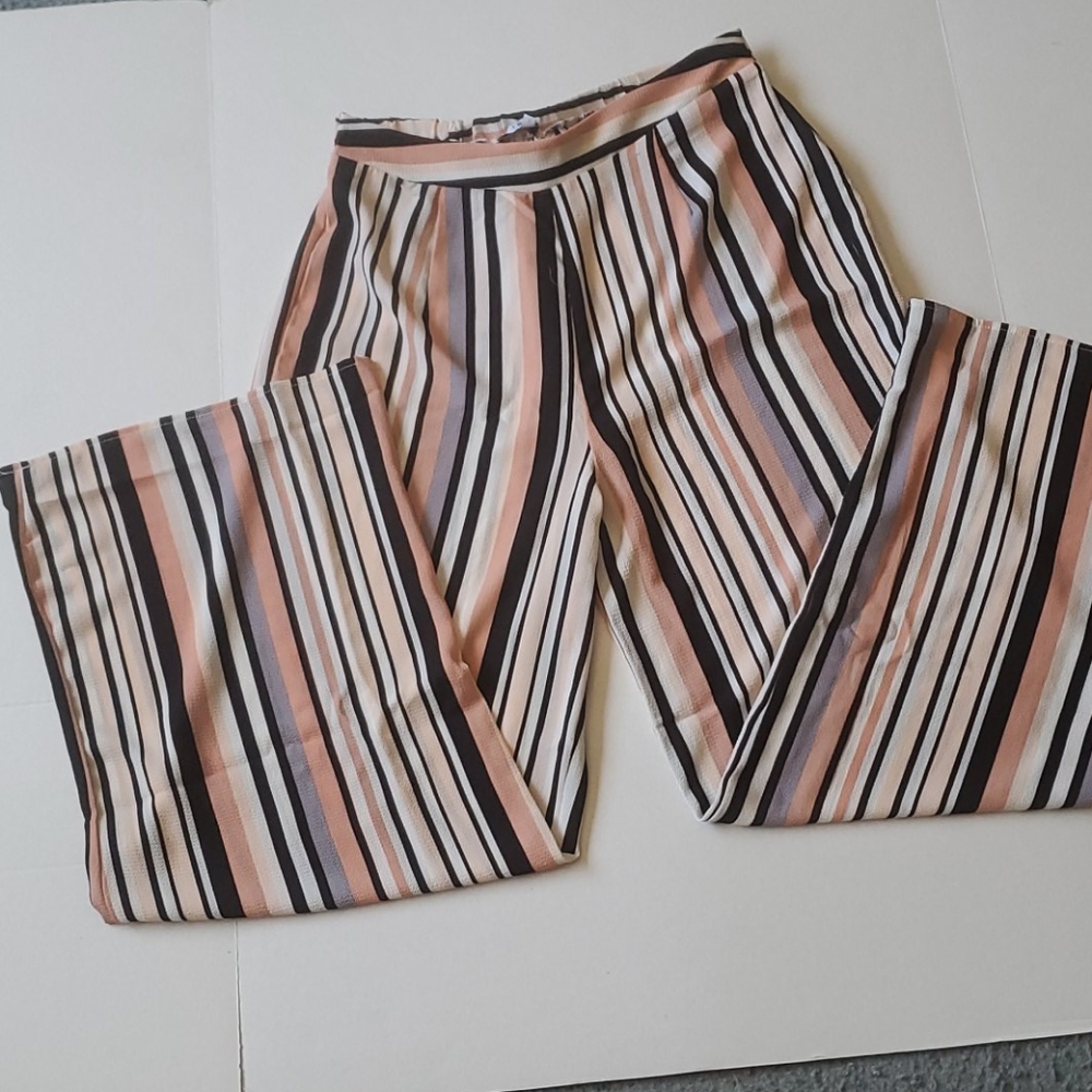 Stripped Palazzo Pants